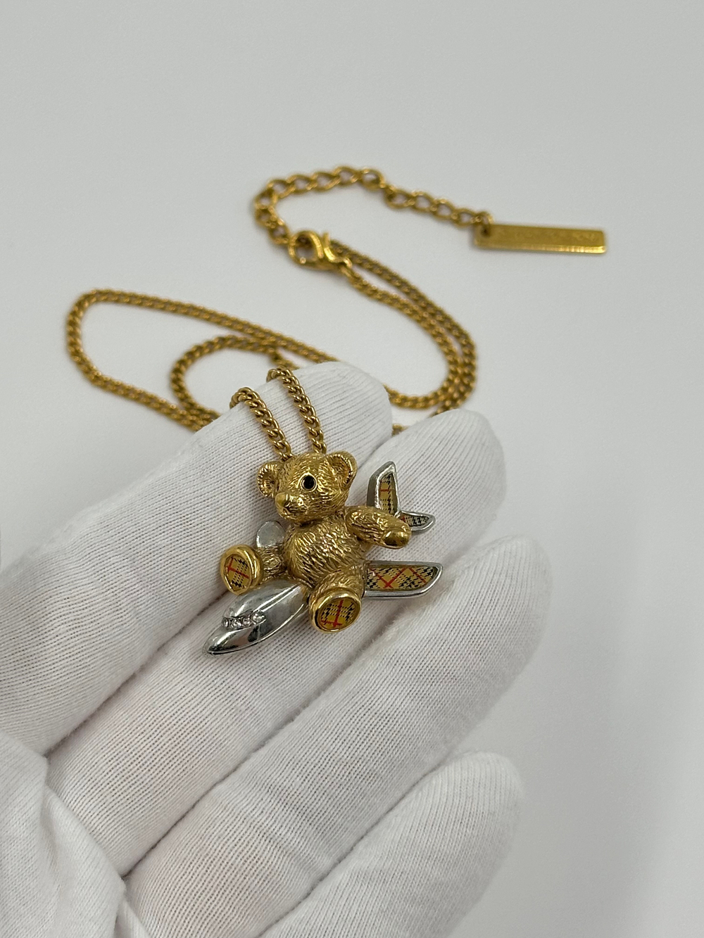 Кулон Медведь Burberrys