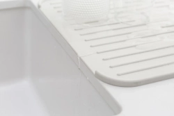 Brabantia Силиконовый коврик для сушки посуды Sink Side светло-серый