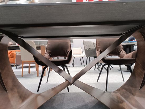 Стол Palermo 240 керамика Versace black