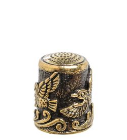 AM-1442 Наперсток «Птички» (латунь)