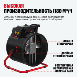 Тепловентилятор ALTECO TVC 9000