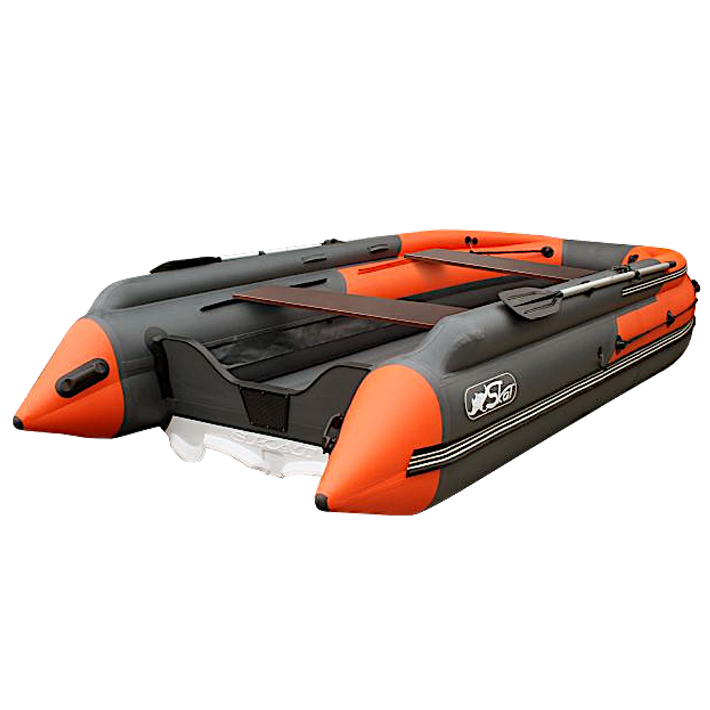 Лодка ПВХ Angler SKAT Тритон 390NDFi с Интегрированным фальшбортом ( Скат 390FI ) -