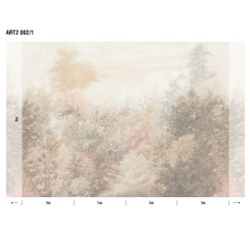 Пейзаж Южный лес панно