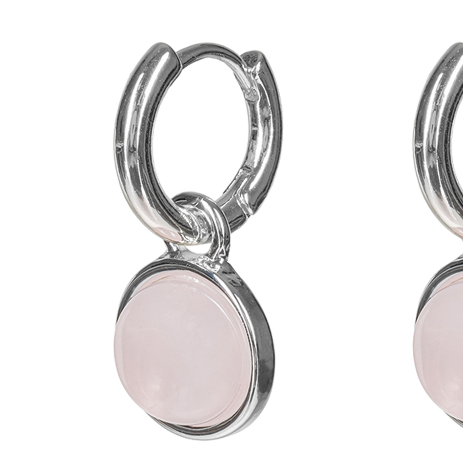 Серьги Fiore Luna ROSE QUARTZ LE1113 R/S