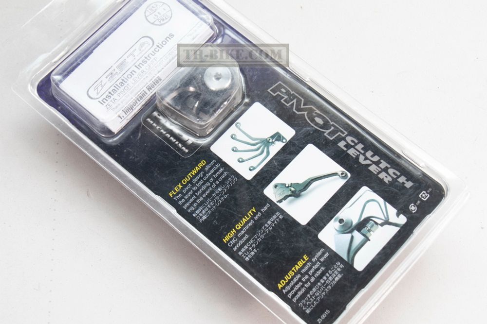 ZE42-3104 Clutch lever zeta 3' fingers. Honda CRF250-300-L-M-Rally. Genuine ZETA