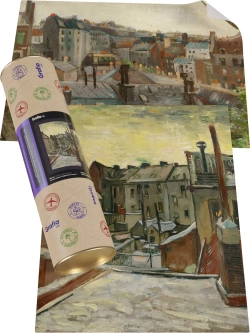 Картины-наклейки на стену для декора интерьерные №63