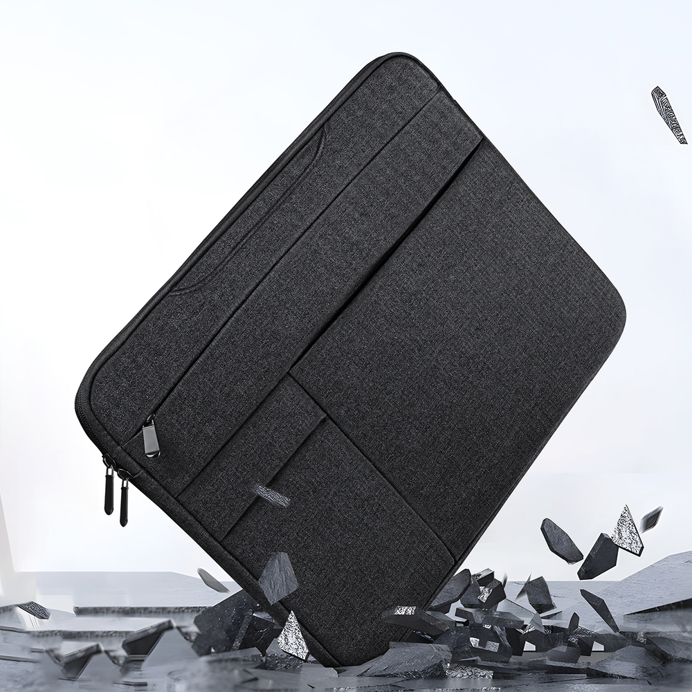 Ручная сумка черного цвета с несколькими карманами для ноутбука или планшета размером от 15.5 до 16 дюймов, серия LBTD Series