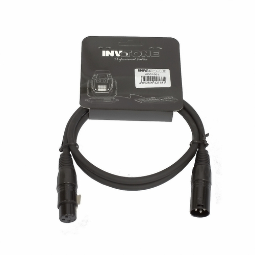 INVOTONE ADC1001 - кабель DMX с разъемами XLR(папа) - XLR(мама)