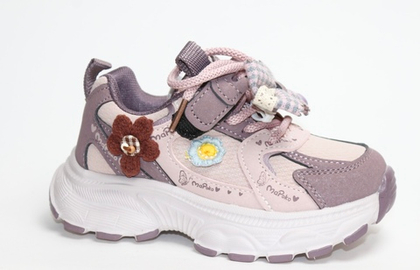 Кроссовки детские демисезонныее Пчёлка Доми арт. 6390-pink