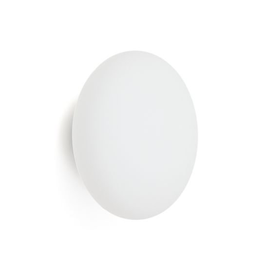 Bamila Бра из дымчатого стекла и никелированного металла Ø25 см