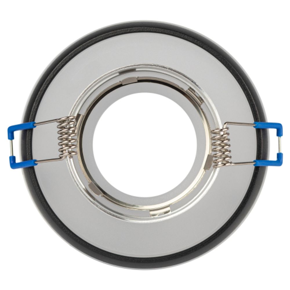 Встраиваемый светильник декоративный ЭРА DK100 BK MR16 GU5.3 черный | Декоративные встраиваемые светильники