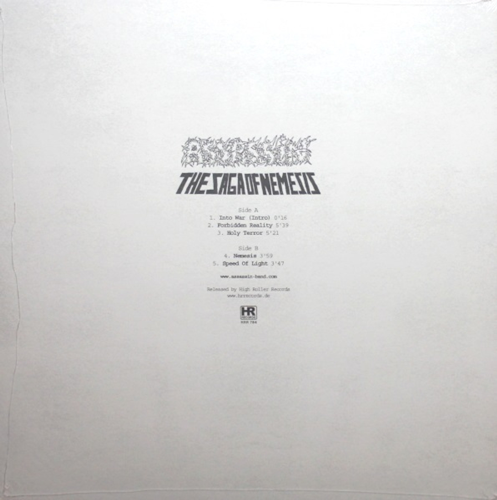 Assassin / The Saga of Nemesis (Coloured Vinyl)(12" Vinyl EP)