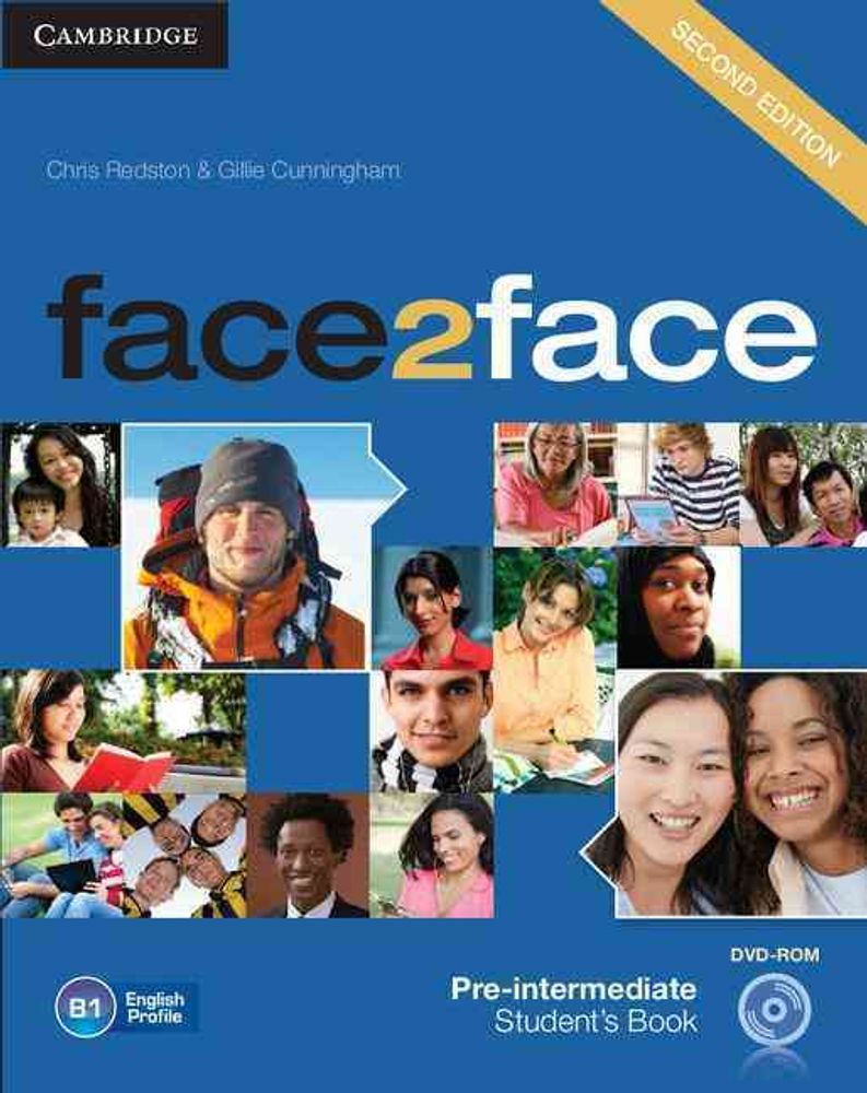 face2face (Second Edition) Pre-intermediate Student&#39;s Book with DVD-ROM