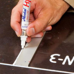 Маркер антикоррозийный с краской Markal Pro-Line HP 3мм. YELLOW