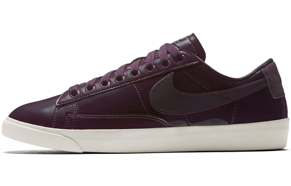 Кроссовки Nike Blazer Low Nocturne Port Wine (Женская размерная сетка)