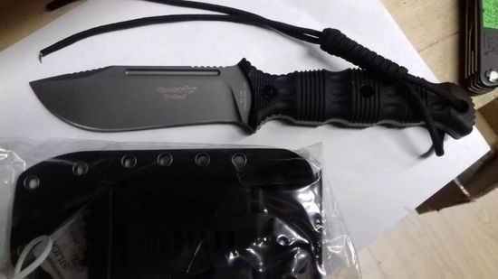 Нож FOX Knives TRACKMASTER BF-709, сталь 440C, рукоять - G10