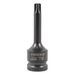Головка-бита TORX ударная TH50 с отверстием, 1/2'' Forsage F-24607850T
