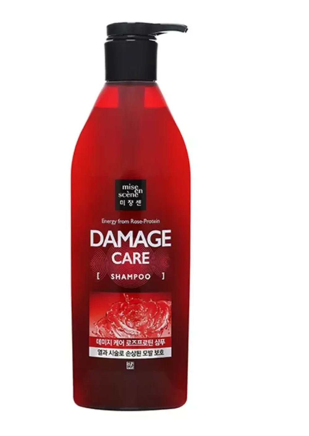 Mise En Scene Energy from Rose-Protein Damage Care Shampoo Шампунь для поврежденных волос, 680 ml