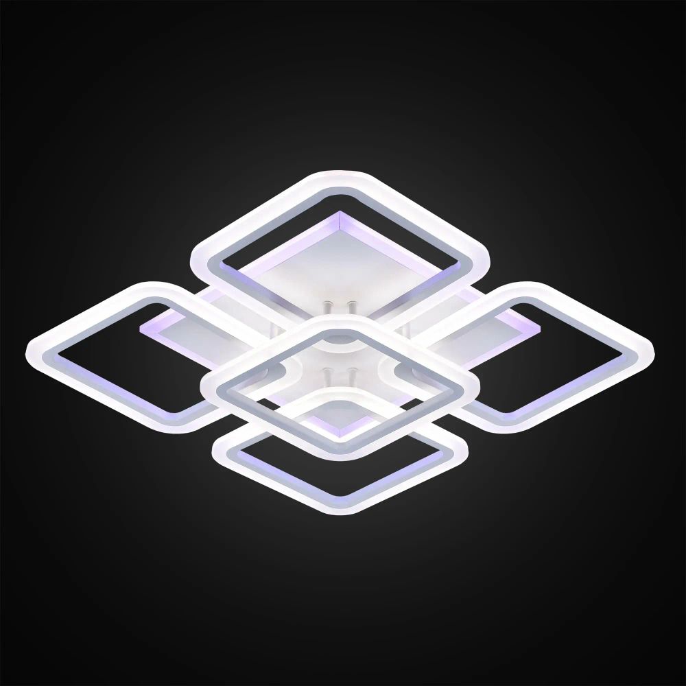 Citilux Марсель Смарт CL232A150E RGB Умная люстра Белая