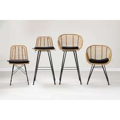 Стул Vetle Flat, светлый ротанг