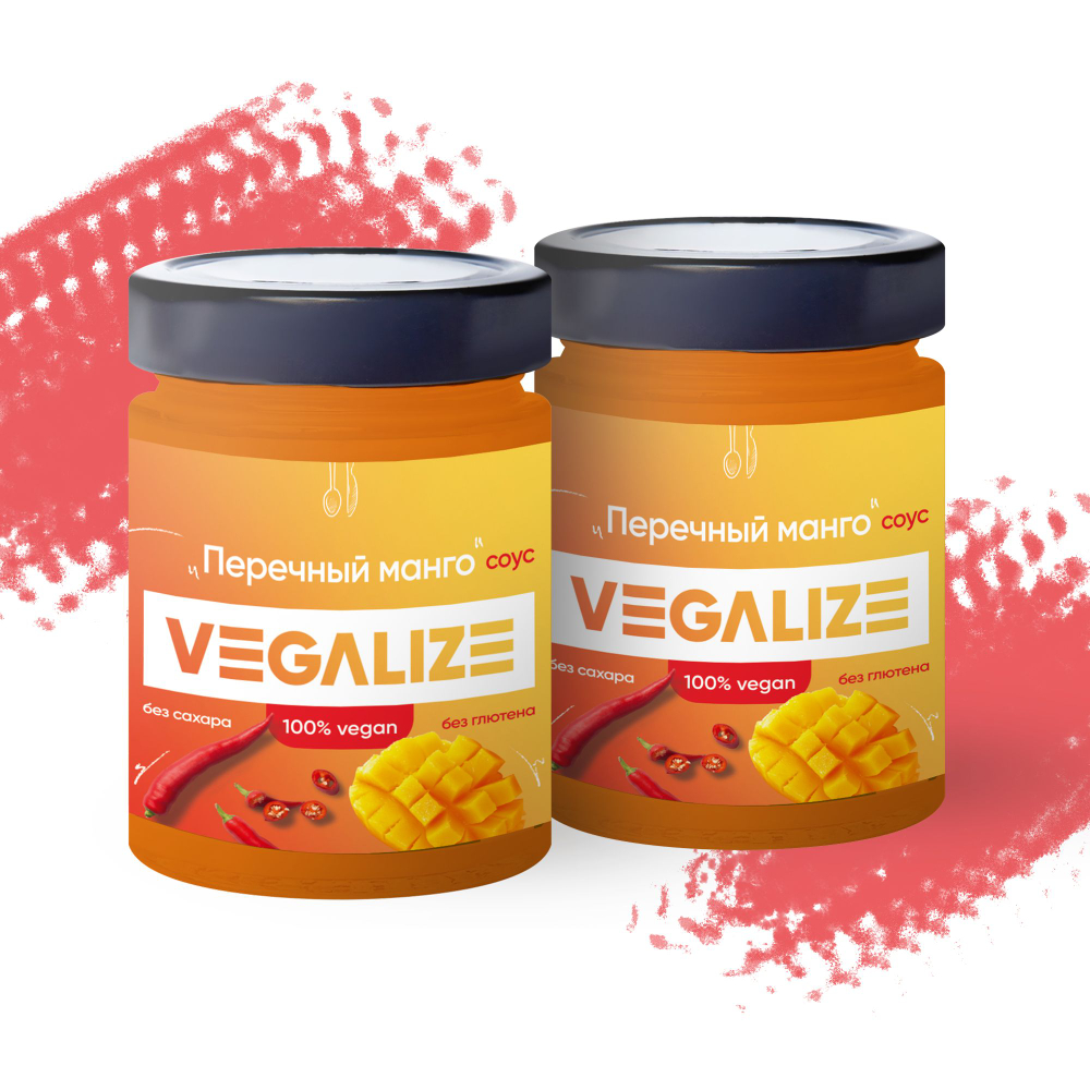 Соус "Перечный манго" VEGALIZE, соус низкокалорийный без сахара