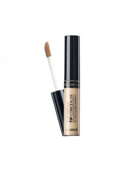 THE SAEM  Консилер для маскировки недостатков кожи Cover Perfection Tip Concealer 6,5 gr