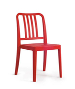 Стул пластиковый Papatya Varia-S, красный