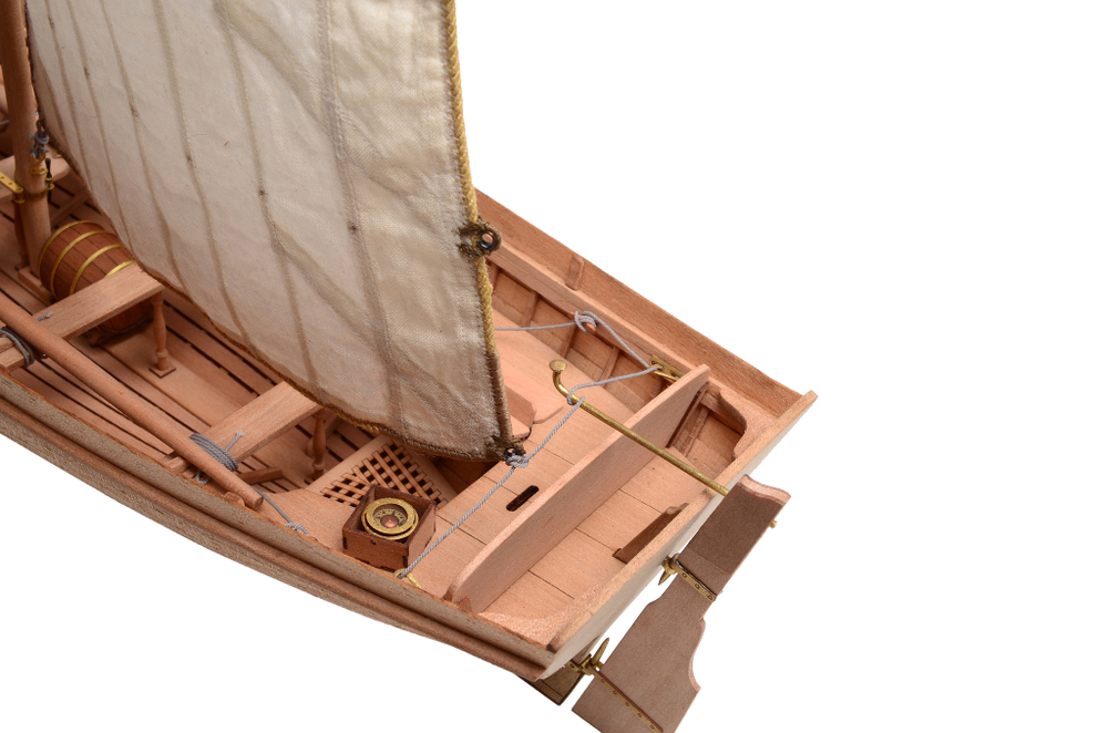 19th Century 4-Oar Yawl 1:24