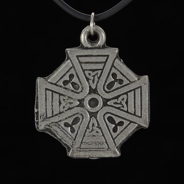 Кулон Мальтийский крест на плоскости