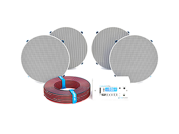 CVGAUDIO RESET-C80W - комплект звукового оборудования и коммутации для системы трансляции фоновой музыки