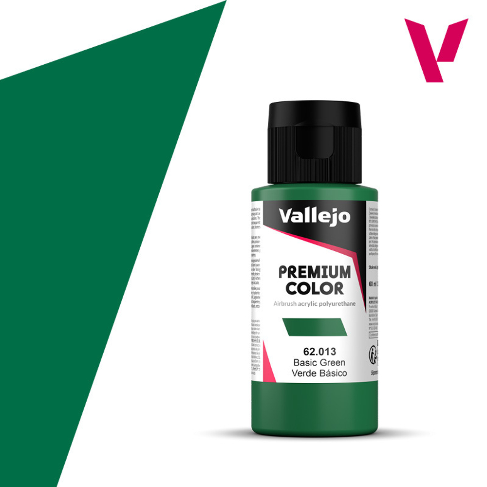 Premium color 60ml - Basic Green