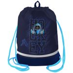 Мешок для обуви 1 отделение Berlingo "Ice team", 510*400мм, расшир. дно, светоотражающая лента, карман на молнии