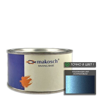 Автоэмаль makosch/VOLKSWAGEN LR5T, Базовая эмаль, синий, перламутр, 200мл.
