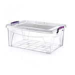 Контейнер пищевой прямоугольный (прозрачн) № 4 (9,75л) РП-115
