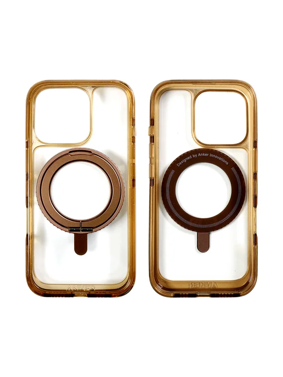 Чехол Anker MagGo Magnetic Case with Stand для Apple IPhone 16 Pro Бронзовый (Light Brown)