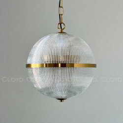 Подвесной светильник Cloyd BEHAIM P3 / Ø30 см - латунь (арт.11693)