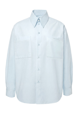 «Navi’s shirt» Базовая рубашка из плотного хлопка.