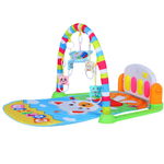 0333921/Детский мягкий развив. коврик овальной формы с муз. панелью, в/к 46*30*9 см/54