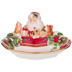 БЛЮДО LEFARD "ДЕД МОРОЗ" ГЛУБОКОЕ 31*30*16,5 СМ (КОР=4ШТ.)