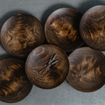 Набор деревянных тарелок Art of Siberia из сибирской пихты 6 шт. TN44