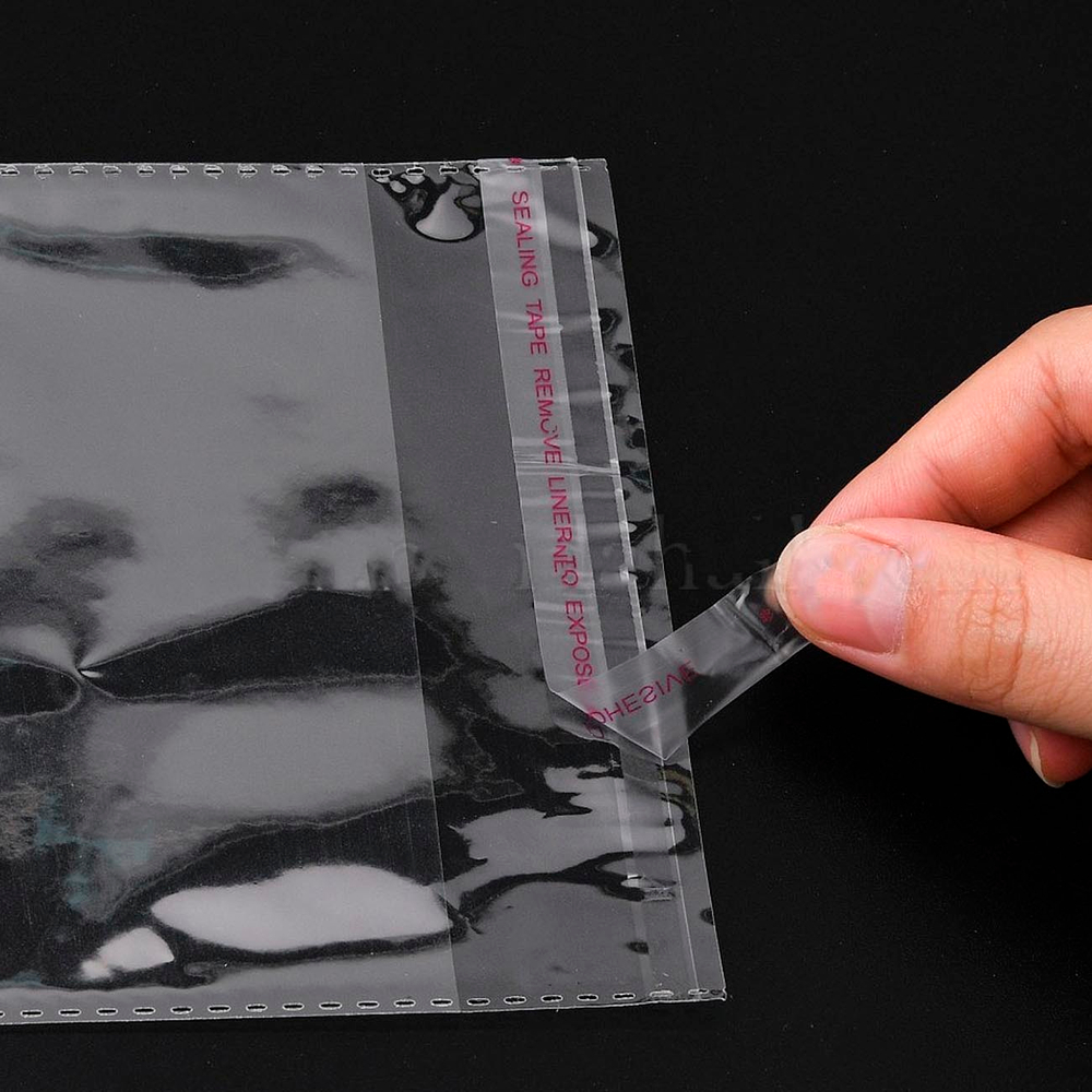 Пакеты с клеевым клапаном прозрачные упаковочные БОПП