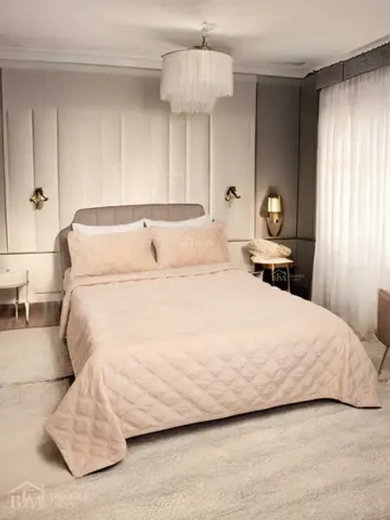 Покрывало 220х240 стеганое для кровати и дивана