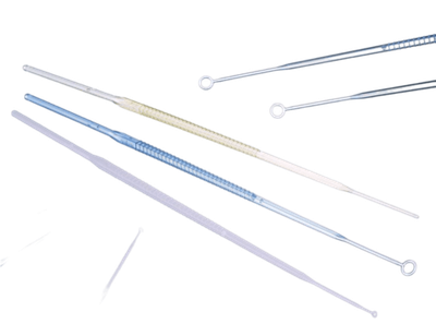 Петли бактериологические ПС 10 мкл, стерильные желтые, круглый кончик, 10 шт