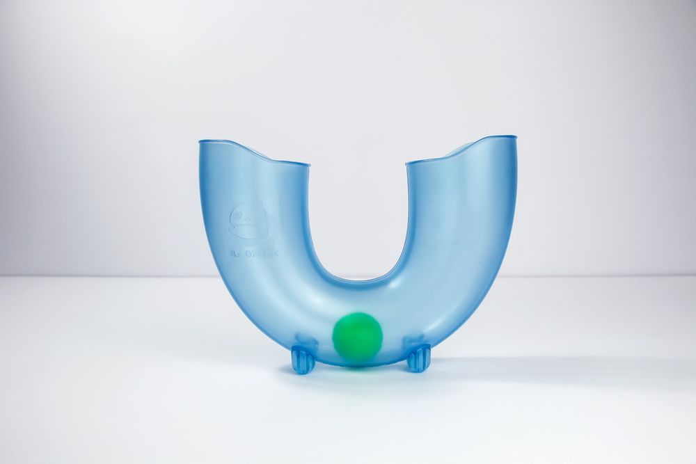 "Лови-бросай" (голубой). Набор с мячиками