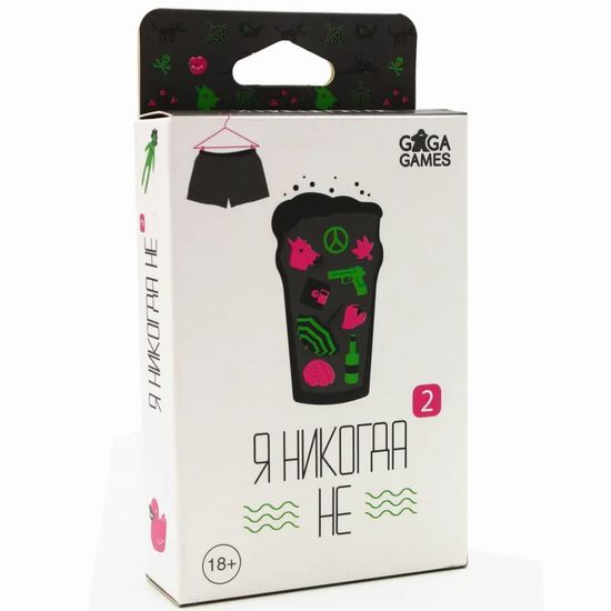 Настольная игра "Я никогда Не 2" 18+