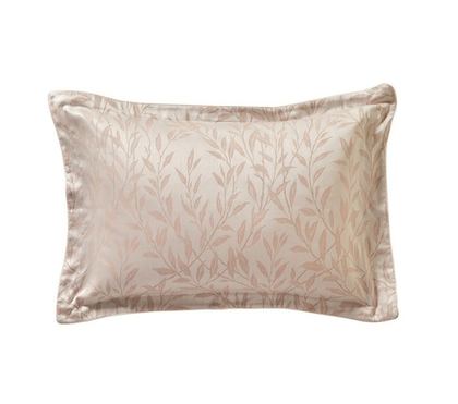 Наволочка OSIER POUDRE 50х75 Blanc des Vosges 50x75 Бежево-розовый