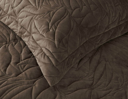 Покрывало 240х260 и 2 наволочки 50х70 Sofi De MarkO Глория коричневое