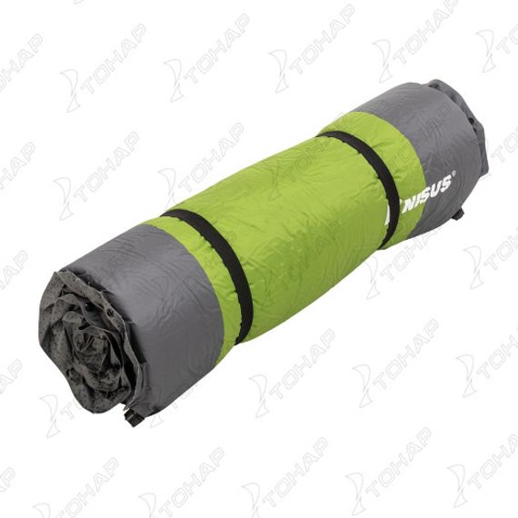 Коврик самонадув. 190x90x10 салатовый/серый (N-010 W-LGG) NISUS