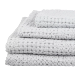 Набор вафельных полотенец Abyss & Habidecor Поусада 930 светло-серый