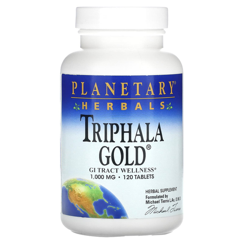 Planetary Herbals, Triphala Gold®, 120 таблеток
